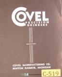 Covel-Covel 5, Surface Grinder, Operations Assembly Parts & Wiring Manual 1945-5-No. 5-01